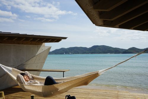 奄美大島　ハンモック　伝泊 The Beachfront MIJORA amami hammock